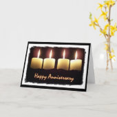 記念日の詩 カード (黄色い花)