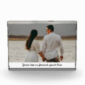 記念日の贈り物, オーダーメイド フォトブロック, 彼女へのプレゼント フォトブロック (正面)