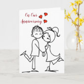 記念日の願い*私の人生の残りの部分を愛しなさい* カード (黄色い花)