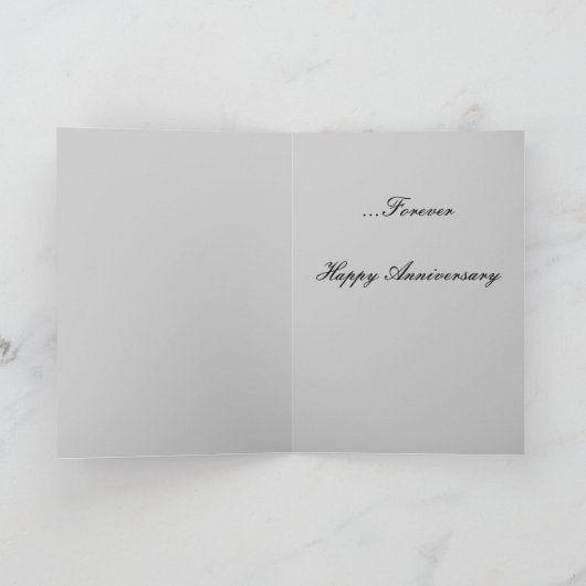 記念日は私達の愛永久にヴィンテージカードです カード (内部)
