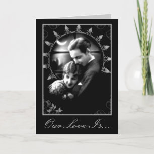 記念日は私達の愛永久にヴィンテージカードです カード