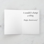 記念日もし – 私は再びすべてを行った… カード (内部)