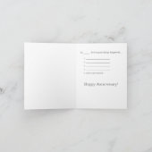 記念日を記空白の入する カード (内部)