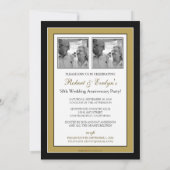 記念日エレガントパーティーカスタム招待状 招待状 (裏面)