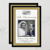 記念日エレガントパーティーカスタム招待状 招待状 (正面/裏面)