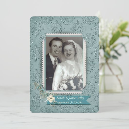 記念日オープンハウス（写真付き） 招待状 (スタンド正面)