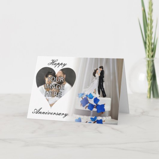 記念日カードテンプレート カード (正面)