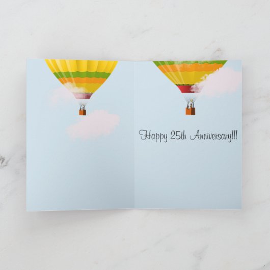 記念日カード カード (内部)