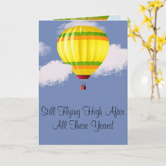 記念日カード カード (黄色い花)