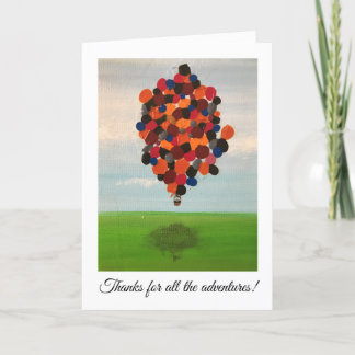 記念日カード-冒険への感謝! カード