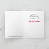 記念日カード 愛は完璧じゃない カード (内部)