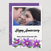 記念日グリーティングカード シーズンカード (正面/裏面)