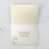 記念日ハートと無限大シンボル カード (内部)