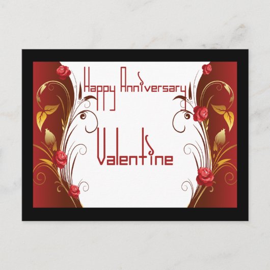 記念日バレンタインはがき シーズンポストカード (正面)