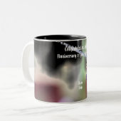 記念日パーソナライズされた調整司祭 ツートーンマグカップ (正面左)