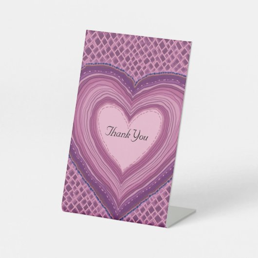 記念日パーティの招待状表のジャケット 台座サイン (正面)