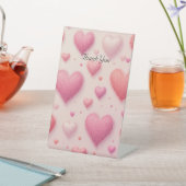 記念日パーティの招待状表のジャケット 台座サイン (インサイチュ)