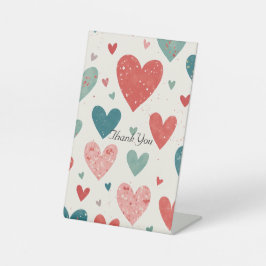 記念日パーティの招待状表のジャケット 台座サイン