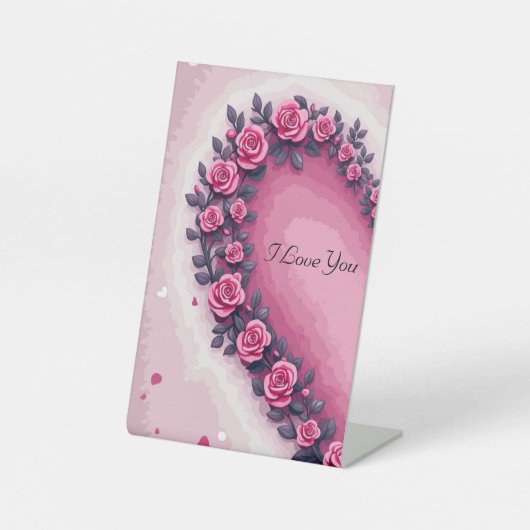 記念日パーティの招待状表のジャケット 台座サイン (正面)