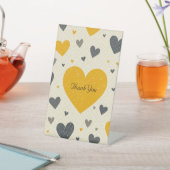 記念日パーティの招待状表のジャケット 台座サイン (インサイチュ)