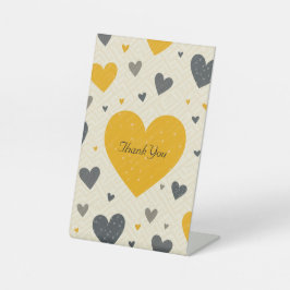 記念日パーティの招待状表のジャケット 台座サイン