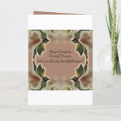 記念日パーティーカスタマイズカード 招待状 (裏面)