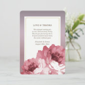 記念日パーティーカードに参加していただき、ありがとうございます 招待状 (スタンド正面)