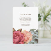 記念日パーティーカードに参加していただき、ありがとうございます 招待状 (スタンド正面)