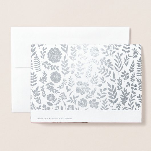 記念日パーティーカードに参加していただき、ありがとうございます 箔カード (裏面封筒付き)