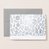 記念日パーティーカードに参加していただき、ありがとうございます 箔カード (裏面封筒付き)