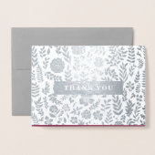 記念日パーティーカードに参加していただき、ありがとうございます 箔カード (封筒付き正面)