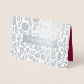 記念日パーティーカードに参加していただき、ありがとうございます 箔カード (正面)