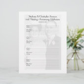 記念日パーティーゲストブックフォトサインインページ (スタンド正面)