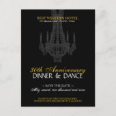 記念日パーティー招待状 インビテーションポストカード (正面)