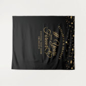 記念日フォトオプ背景 年の永遠へのステップ タペストリー (正面(横))