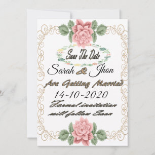 記念日マグネット, オーダーメイド Save The Date セーブザデート