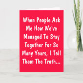 記念日ユーモア カード (正面)