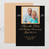 記念日保存カード セーブザデート (正面/裏面)