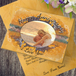 記念日抽象芸術サンセット0612 カード