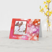 記念日抽象芸術 カード (黄色い花)