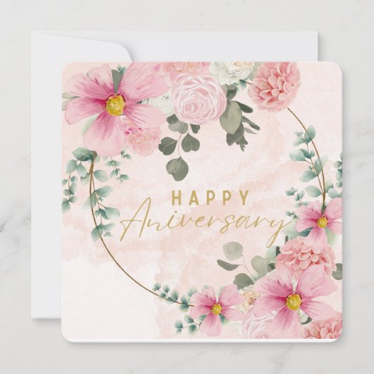 記念日招待状 招待状 (正面)