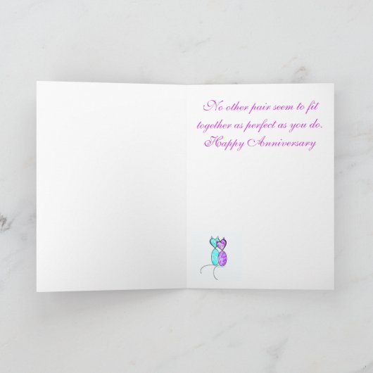 記念日案内カード カード (内部)