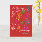 記念日楽しむをお願い カード (黄色い花)