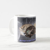 記念日猫 コーヒーマグカップ (正面左)