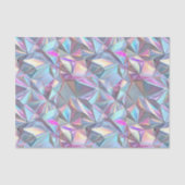 記念日結婚の誕生日虹色メタリック4 薄葉紙 (正面)