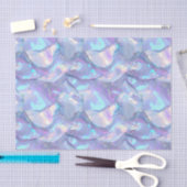 記念日結婚の誕生日虹色メタリック7 薄葉紙 (クラフト)