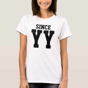 記念日結婚以来の一緒に Tシャツ