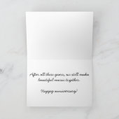 記念日調和 カード (内部)