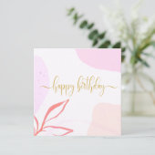 記念日金ゴールドピンク大理石 (スタンド正面)