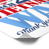 記念日3月29日ベトナム戦争退役軍人 ポスター (角)